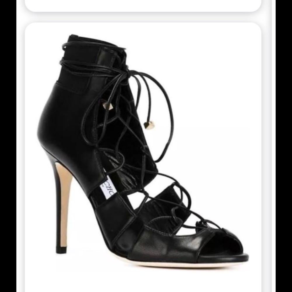 Black Jimmy Choo shoes